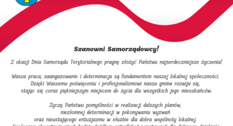 Życzenia z okazji Dnia Samorządu Terytorialnego