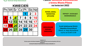 Nowe stawki opłaty oraz zmiana częstotliwości odbioru odpadów komunalnych