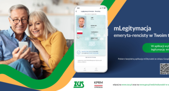 Legitymacja emeryta i rencisty dostępna w aplikacji mObywatel