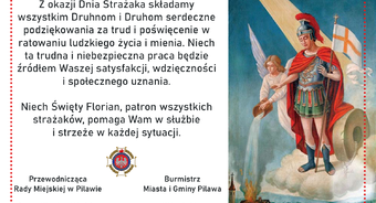 Życzenia z okazji Dnia Strażaka