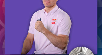 Mieszkaniec Trąbek - Michał Dąbrowski wicemistrzem paralimpijskim!