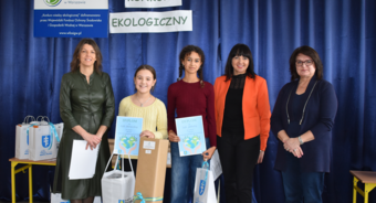 Wręczenie nagród w gminnym konkursie ekologicznym