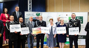 WFOŚiGW w Warszawie wspiera strażaków
