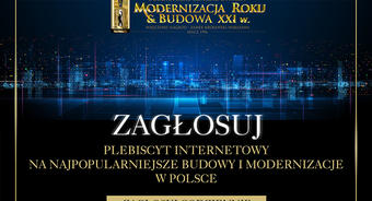 Rusza konkurs Modernizacja Roku &amp; Budowa XXI w. Można oddawać głosy na Centrum Przesiadkowe przy dworcu PKP w Pilawie