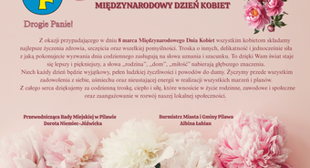 Życzenia z okazji Dnia Kobiet