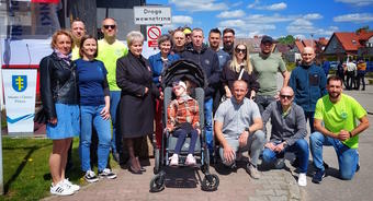 Burmistrz Pilawy objęła patronatem długodystansową sztafetę Stopki Pilawa do Świnoujścia