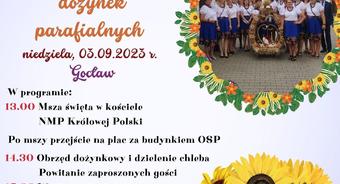 Festyn z okazji dożynek parafialnych w Gocławiu