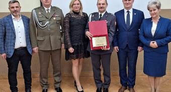Pożegnanie Szefa Wojskowego Centrum Rekrutacji w Garwolinie ppłk Sławomira Głowińskiego