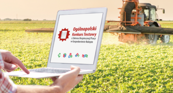 Informacja o Konkursie Testowym z Zakresu Bezpiecznej Pracy w Gospodarstwie Rolnym